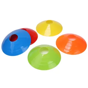 25PCS 50PCS High Quality Bodybuilding Agility Disc Cones Field Marker Football Training Disc Soccer Cones