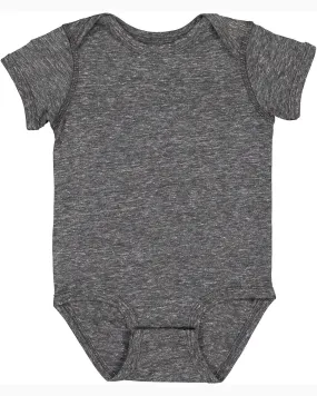 4491 Rabbit Skins Infant Harborside Melange Jersey Bodysuit