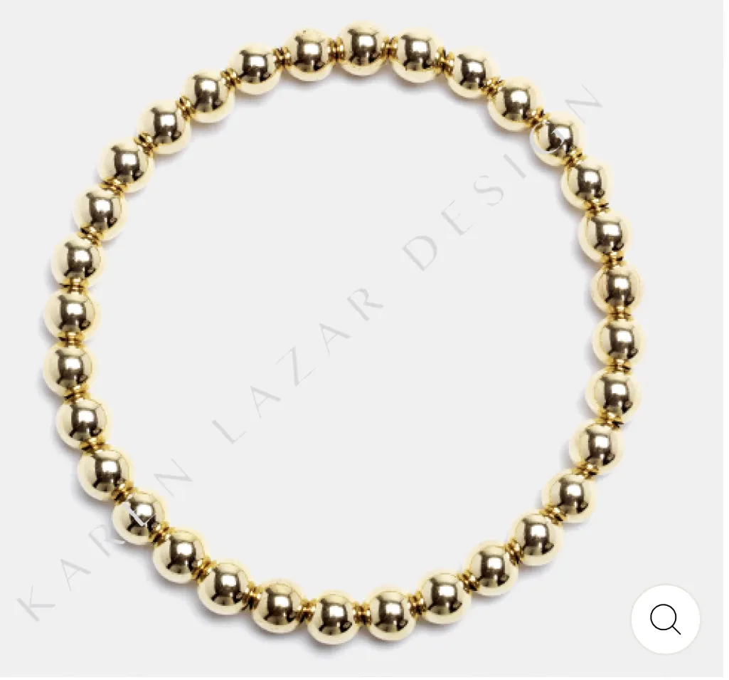 5MM Yellow Gold Filled Bracelet