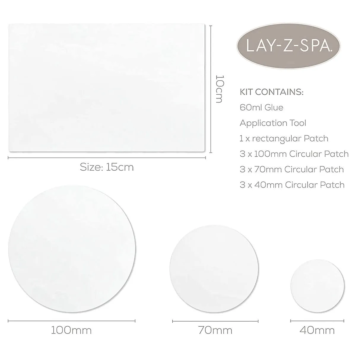 Bestway Lay‑Z‑Spa Vinyl Repair Kit