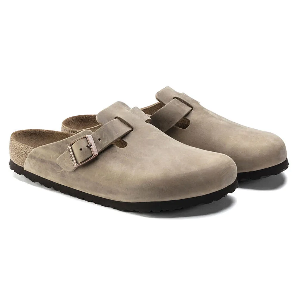 BIRKENSTOCK BOSTON TOBACCO LEATHER - ADULTS