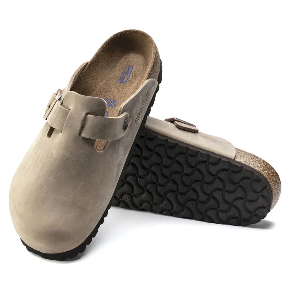 BIRKENSTOCK BOSTON TOBACCO LEATHER - ADULTS