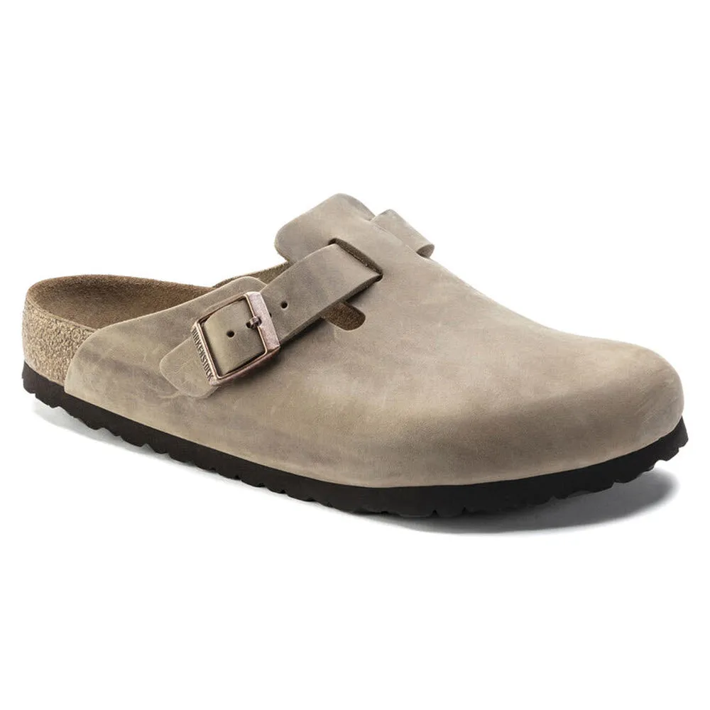 BIRKENSTOCK BOSTON TOBACCO LEATHER - ADULTS