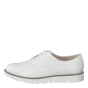 Bita Derby Laced Up Shoe 800 - White