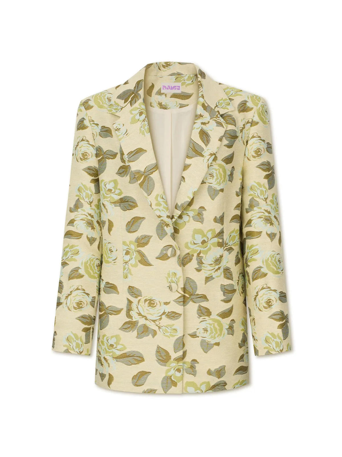 BROTE jacquard blazer