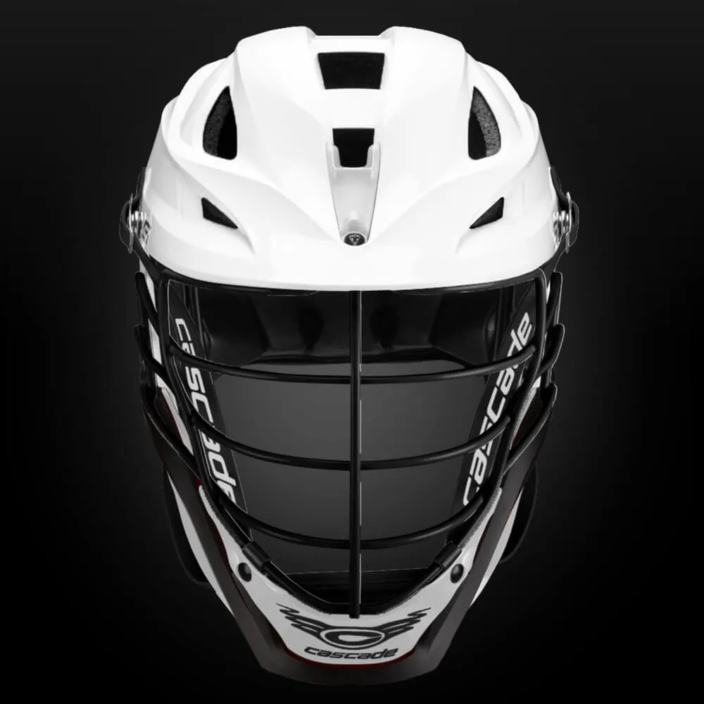 Cascade S White Lacrosse Helmet