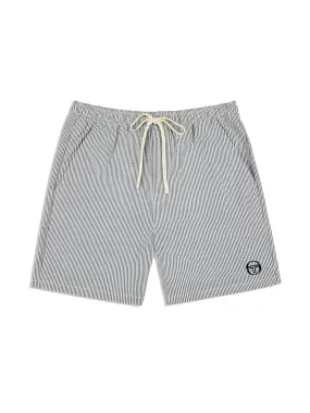 Cosimo Oxford Shorts- Maritime Blue