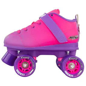 Crazy Skates Rocket - Pink/Purple Larger Sizes