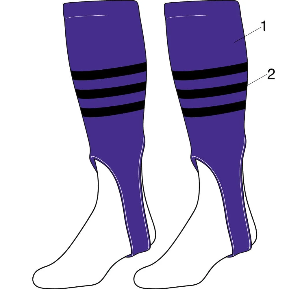 Custom Baseball Stirrups Pattern B