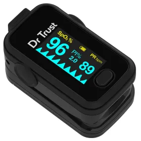 Dr Trust USA Signature Fingertip Pulse Oximeter Spo2 check 201 (Black)