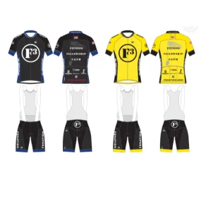 F3 Cycling Jersey and Bib Short Pre-Order