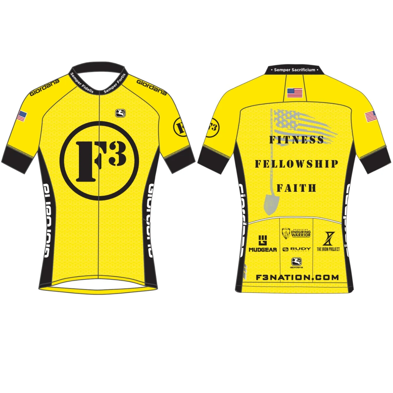 F3 Cycling Jersey and Bib Short Pre-Order