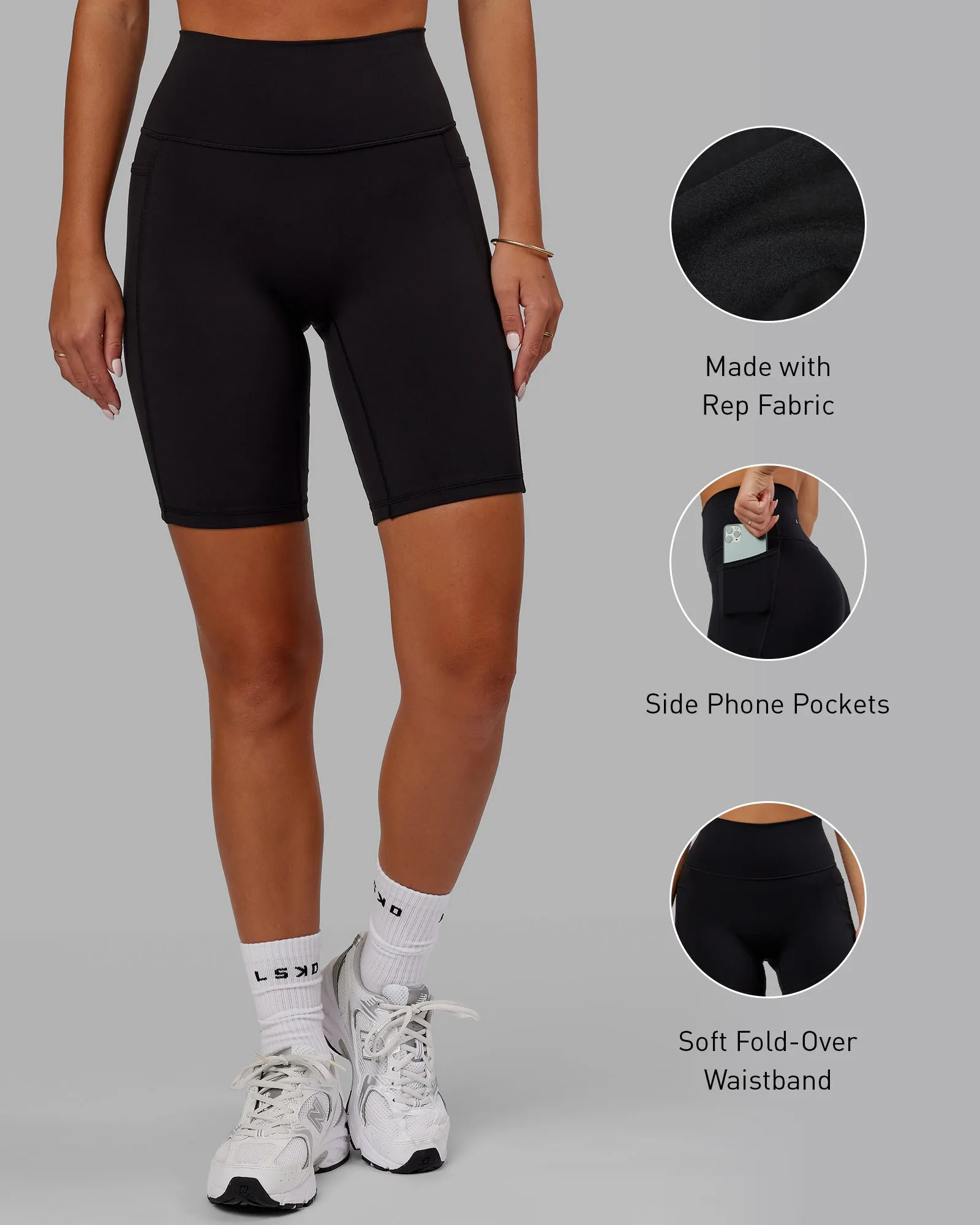 Fusion Bike Shorts - Black