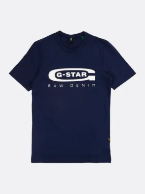 G-STAR INC - Men - Graphic 4 Tee - Sartho Blue