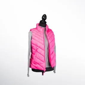 GAP Women’s Pink Puffer Vest