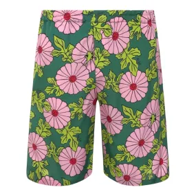 Gucci X Ken Scott Silk Floral Print Shorts