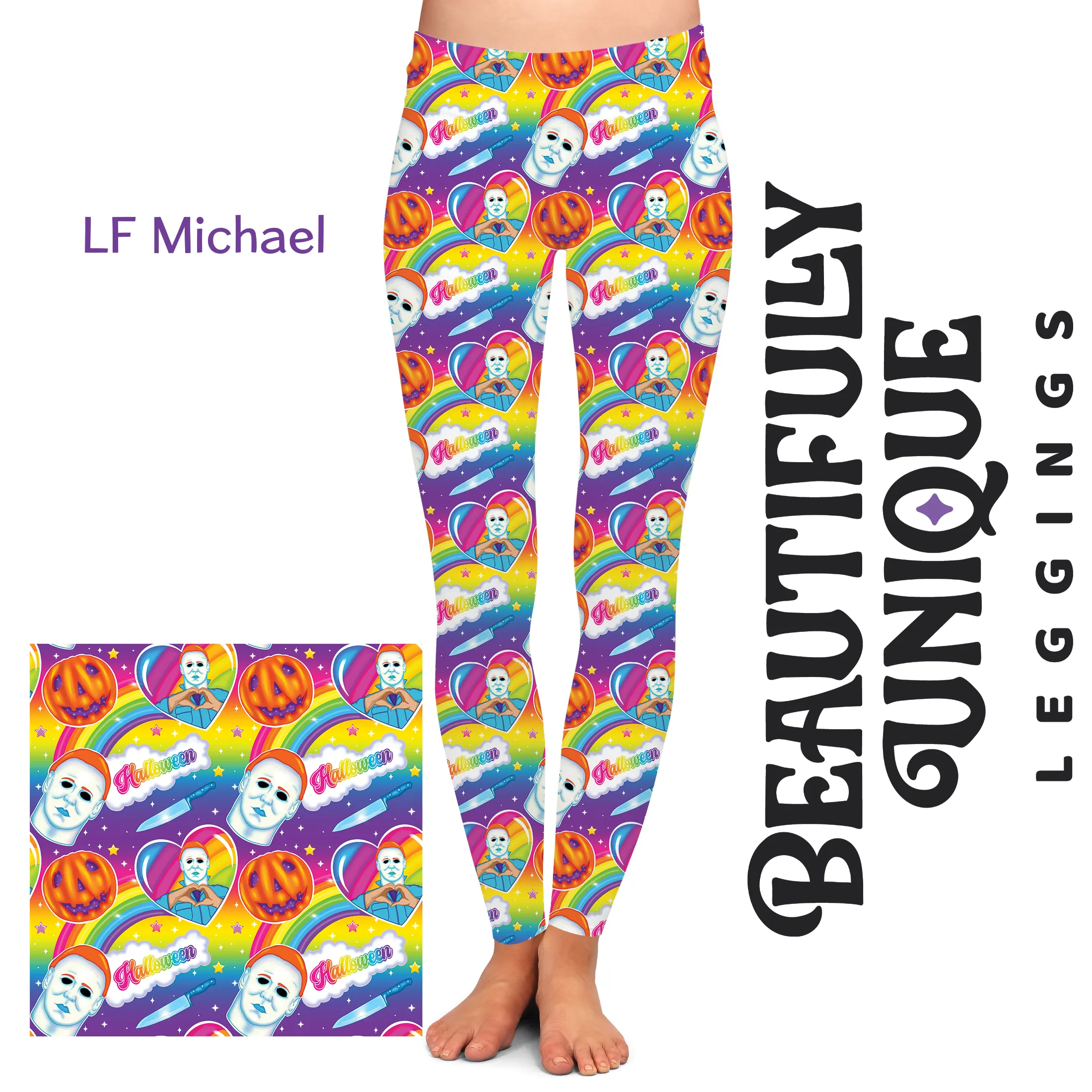 LF Michael (Semi-Exclusive) - High-quality Handcrafted Vibrant Leggings