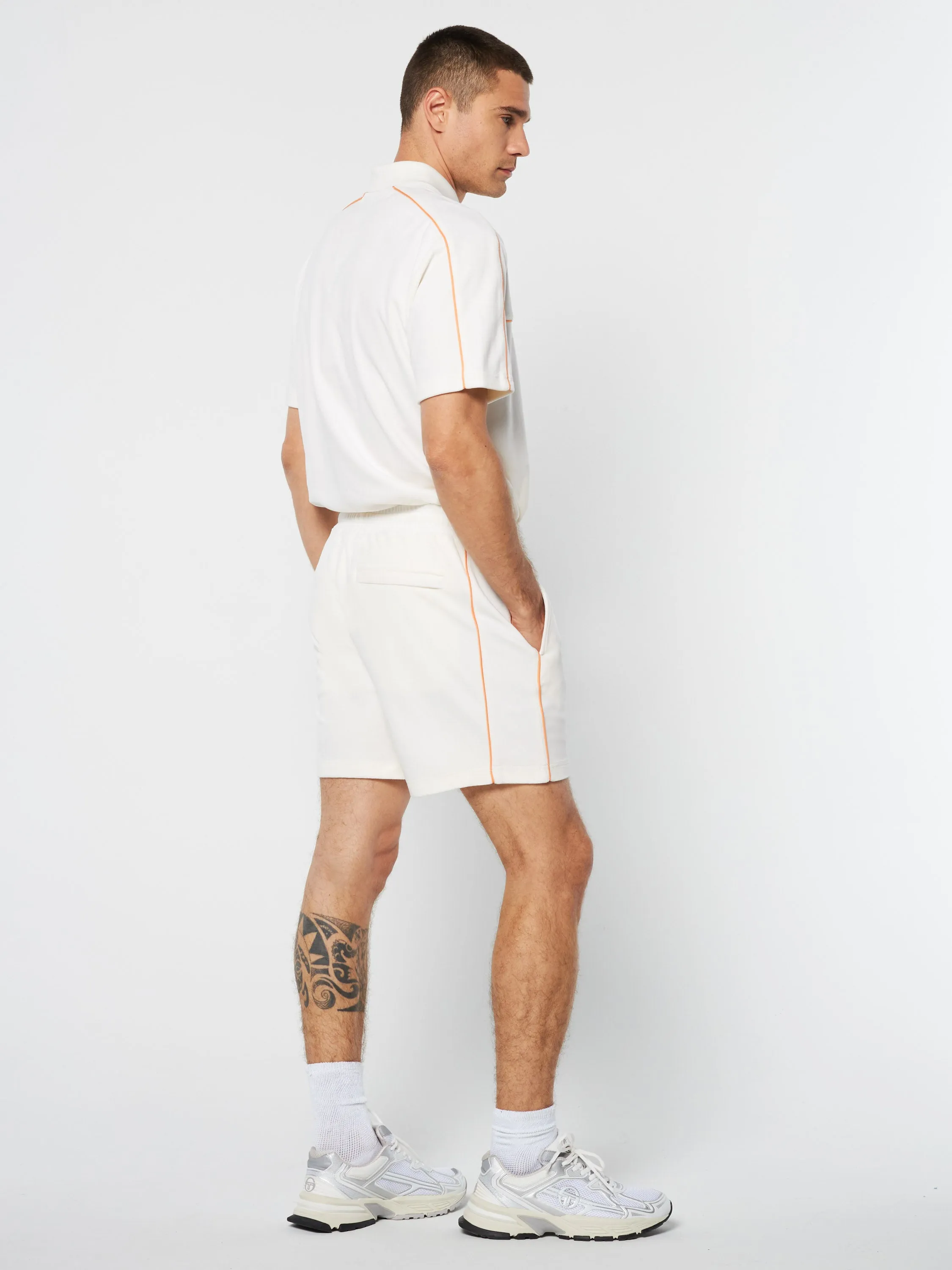 Lioni Velour Short Archivio- Gardenia