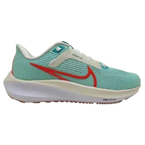 Nike Women's Pegasus 40 Shoes - Jade Ice / White / Sea Glass / Picante Red