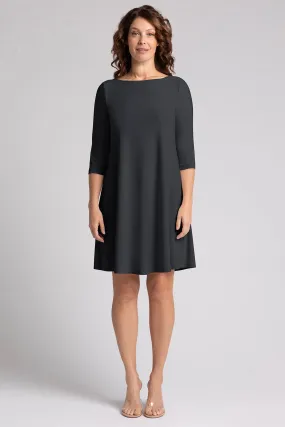 Nu Trapeze Dress | Graphite