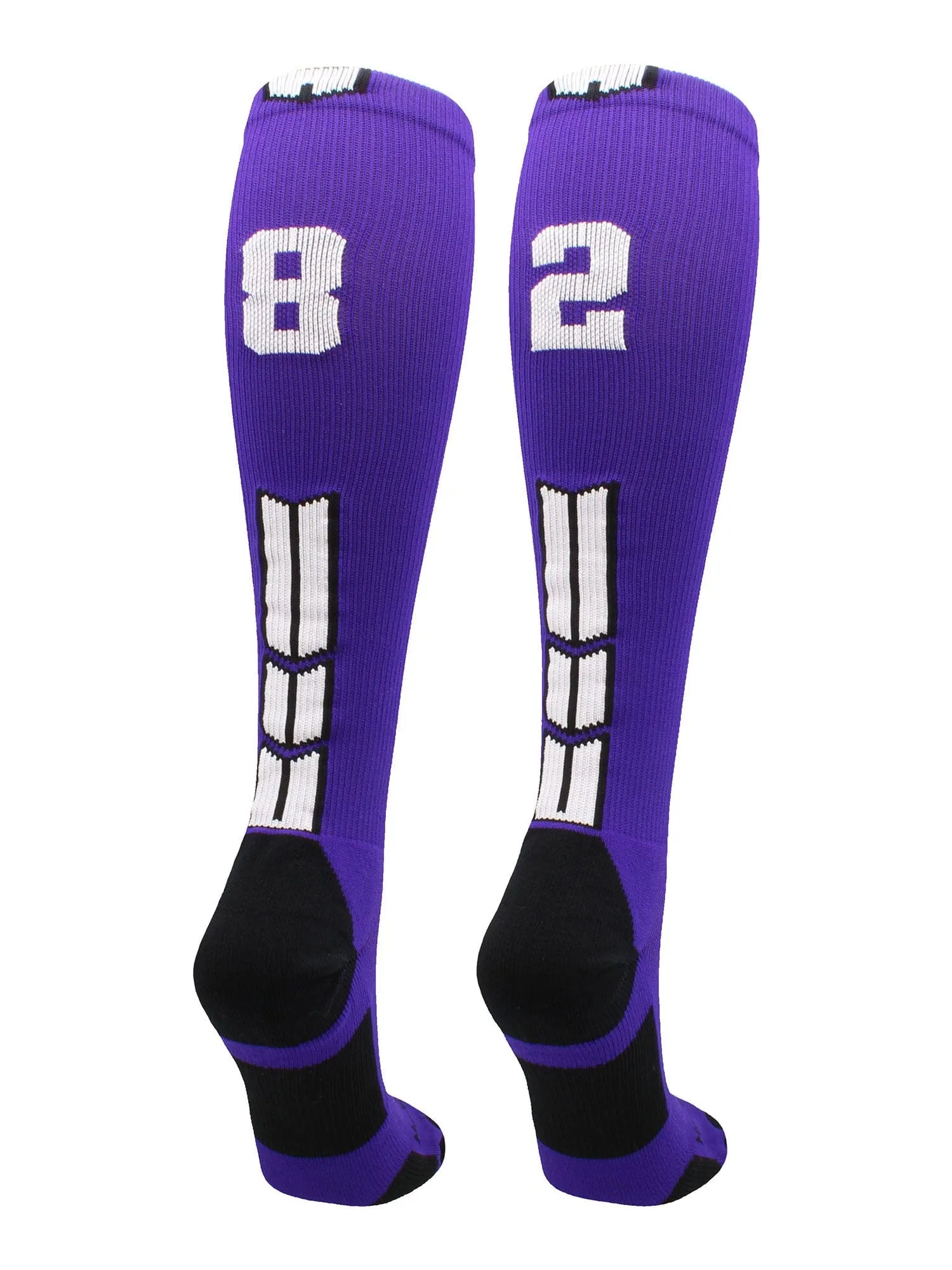 Player Id Jersey Number Socks Over the Calf Length Purple White