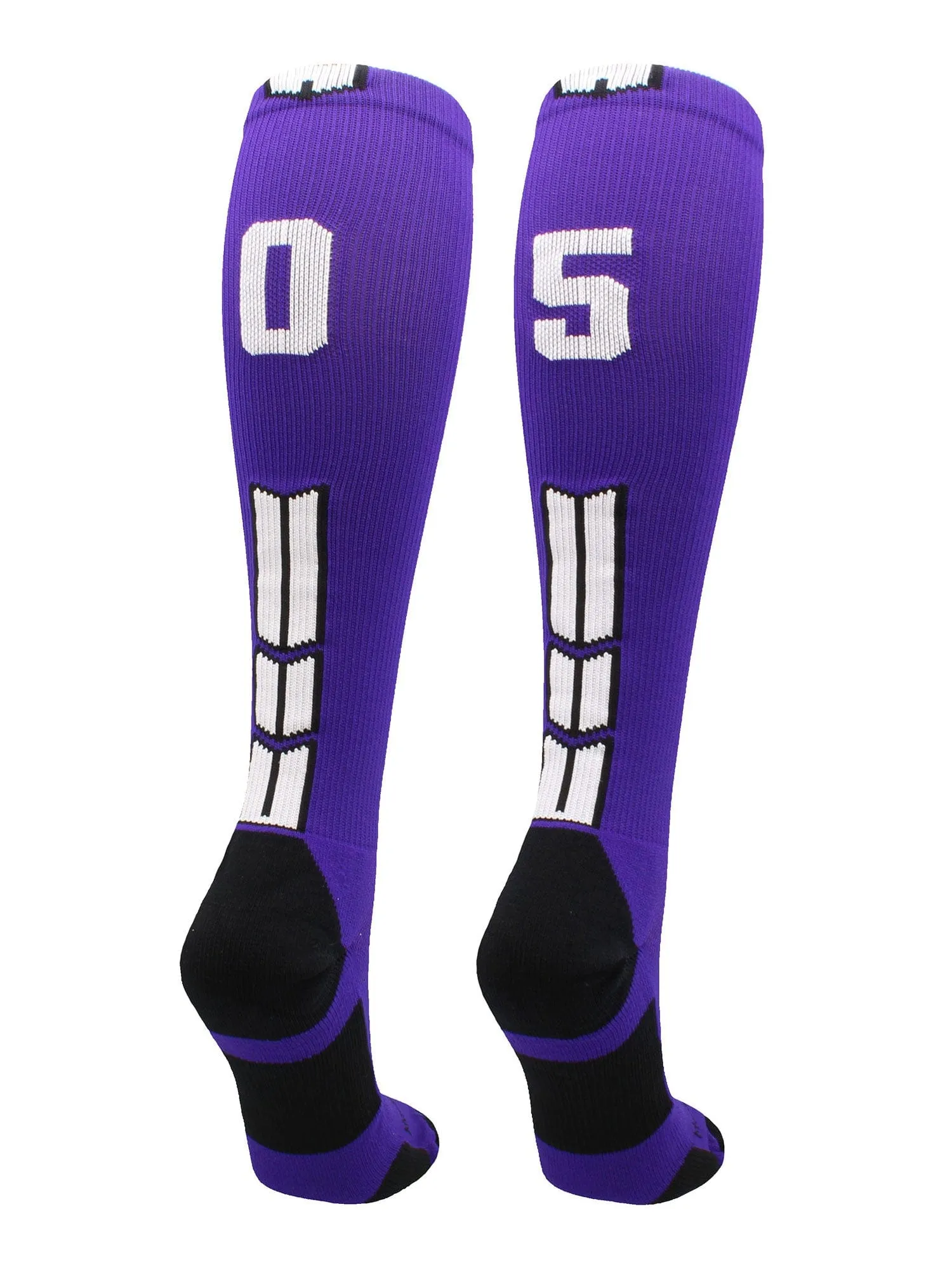 Player Id Jersey Number Socks Over the Calf Length Purple White