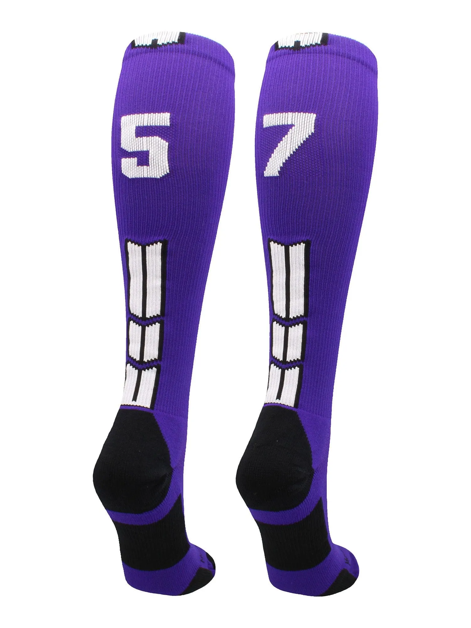 Player Id Jersey Number Socks Over the Calf Length Purple White