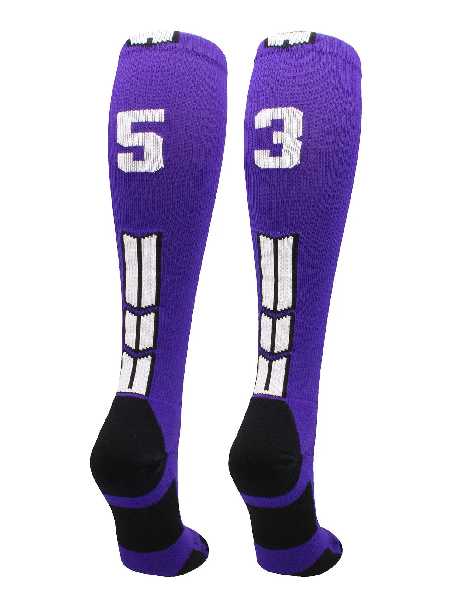 Player Id Jersey Number Socks Over the Calf Length Purple White