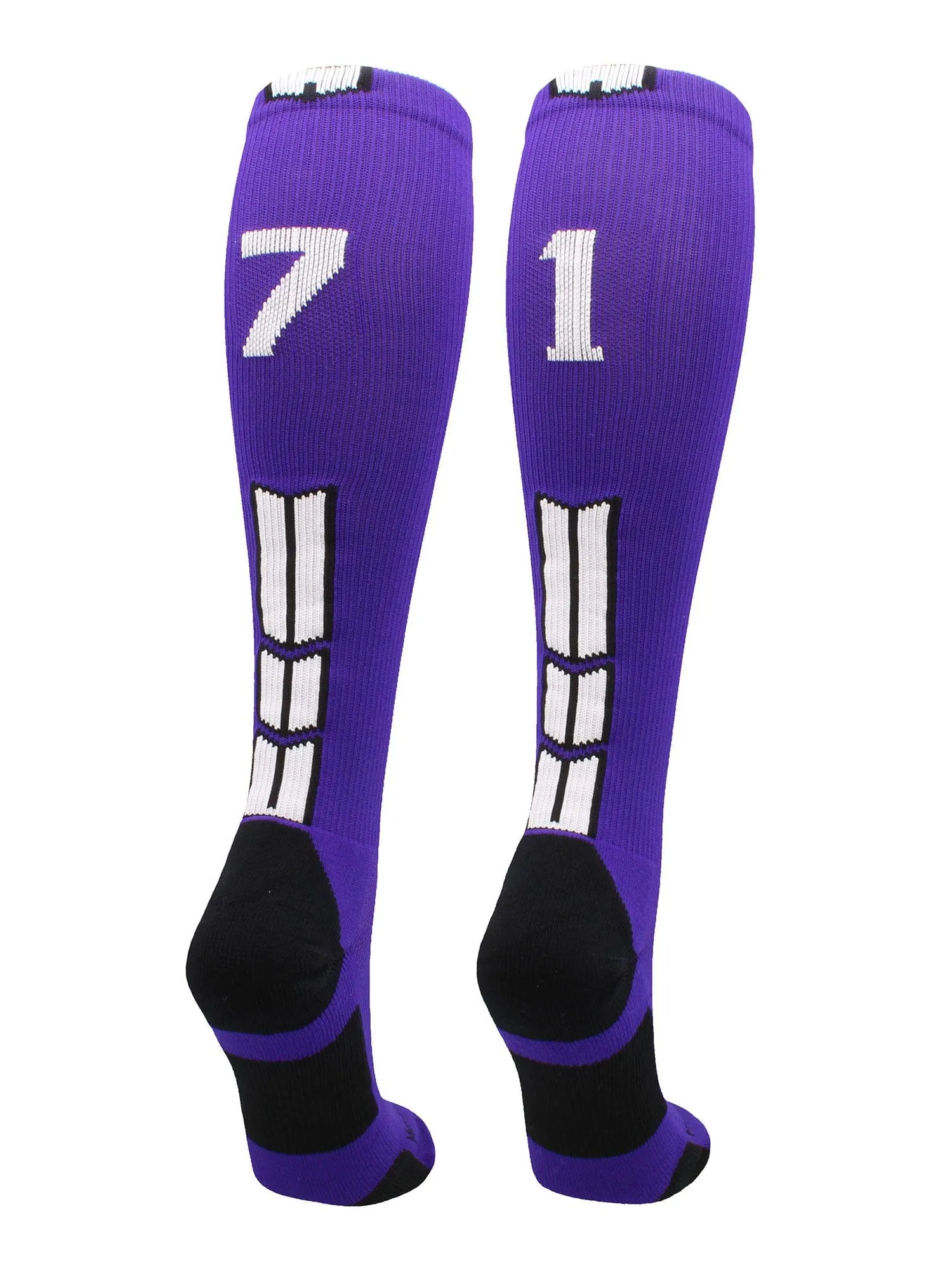 Player Id Jersey Number Socks Over the Calf Length Purple White