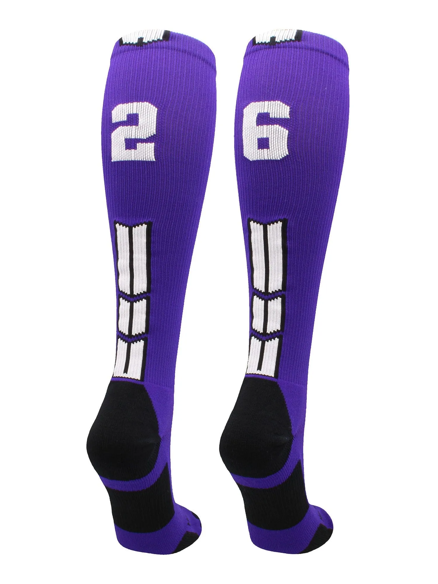 Player Id Jersey Number Socks Over the Calf Length Purple White