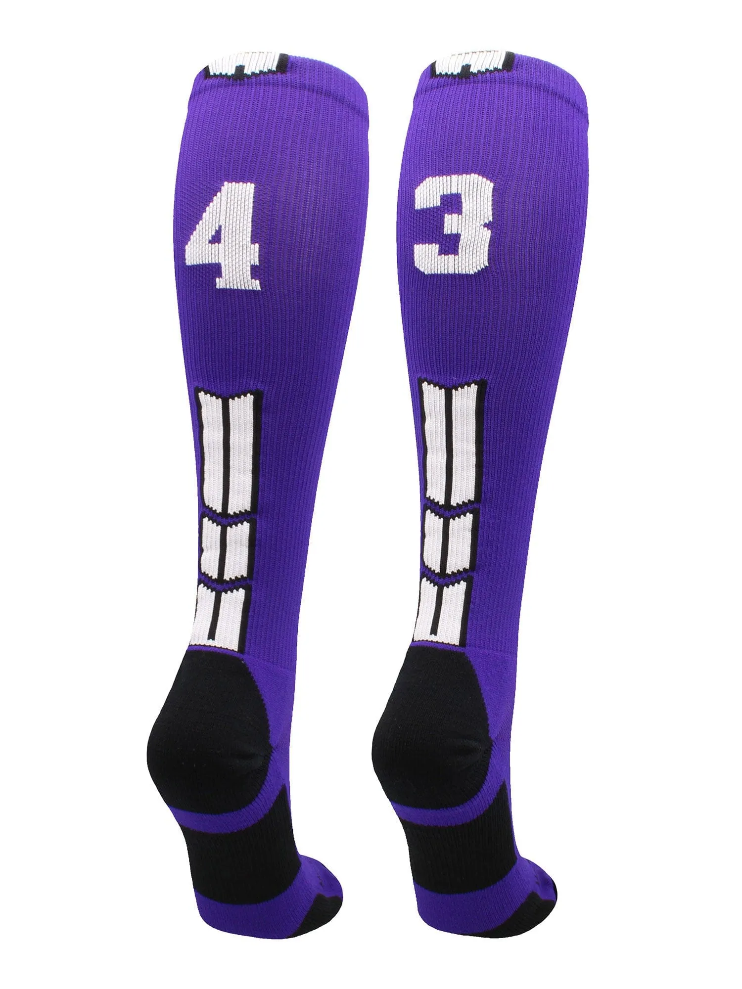 Player Id Jersey Number Socks Over the Calf Length Purple White