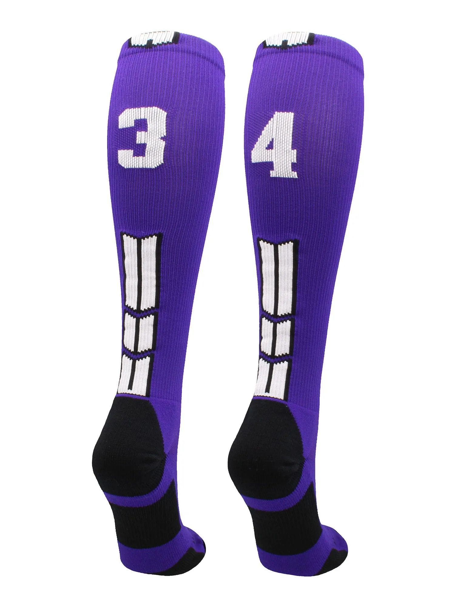 Player Id Jersey Number Socks Over the Calf Length Purple White