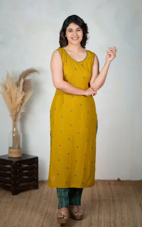 Sidhiksha Mustard (Kurti Pant)