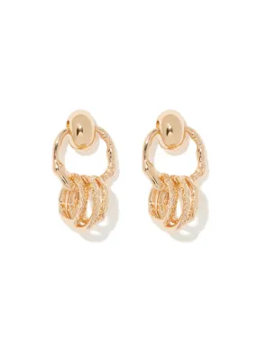 Signature Eleanor Hoop Drop Earrings