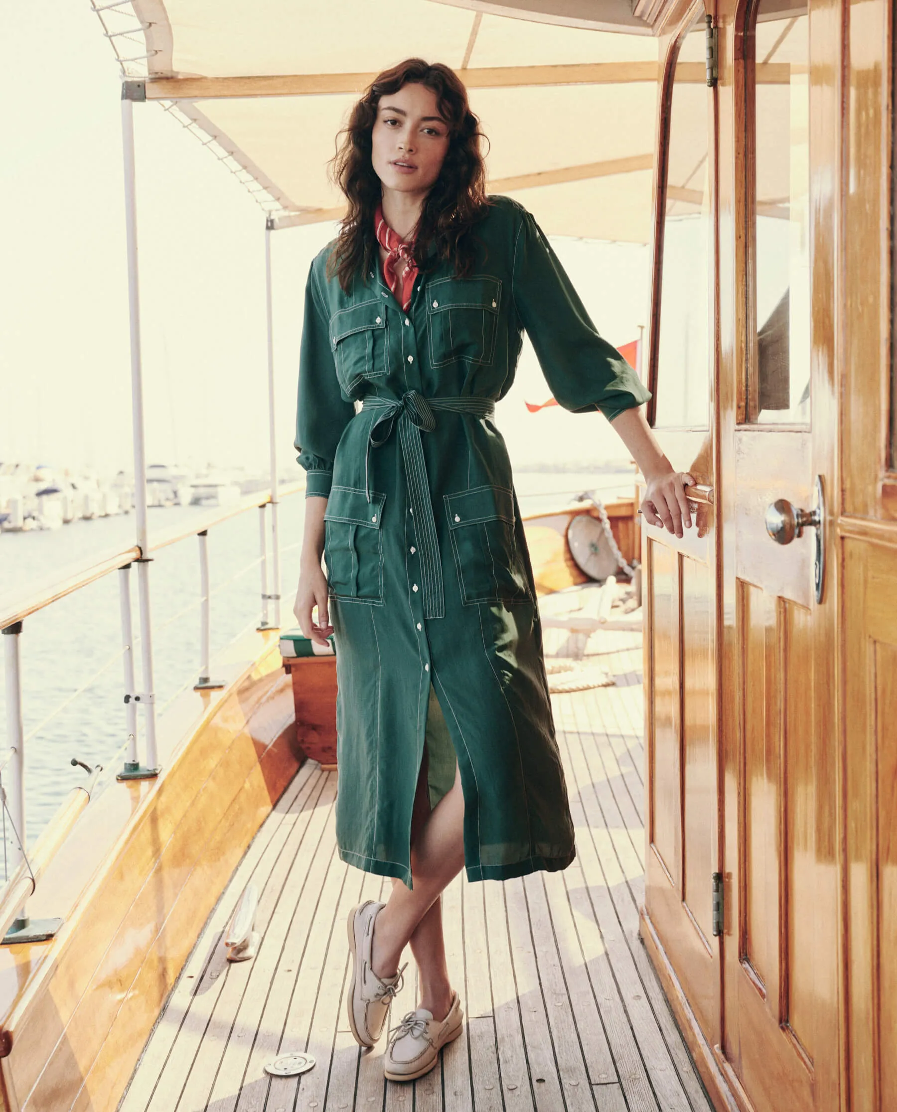 The Cargo Dress. -- Deep Sea Green